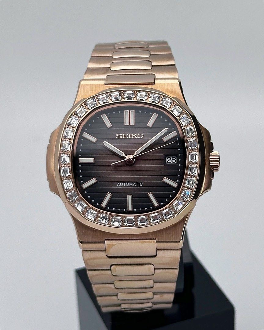 MORNAUT MOD - ROSE GOLD - BROWN (DIAMOND)