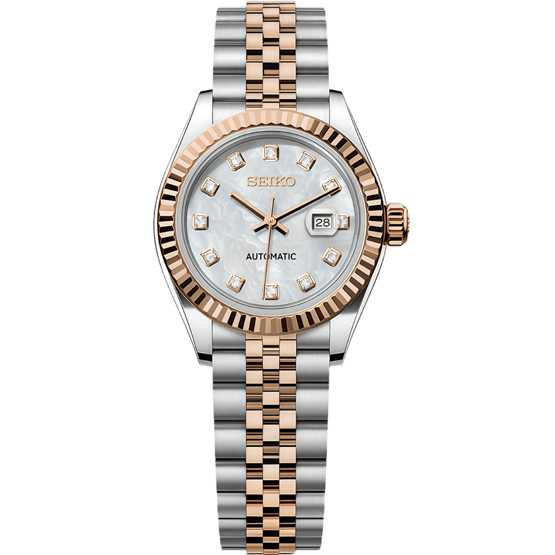 WOMEN'S TOW-TONE ROSE GOLD