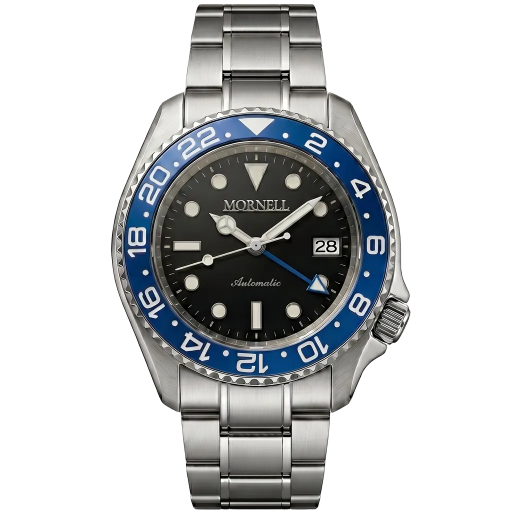 MORNELL PRESTIGE Silver Steel Blue