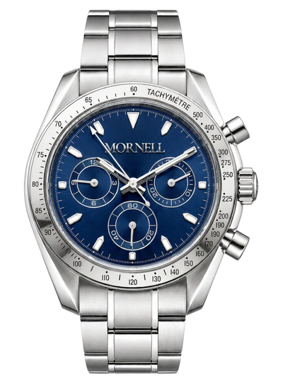 CHRONO Silver Steel Ocean