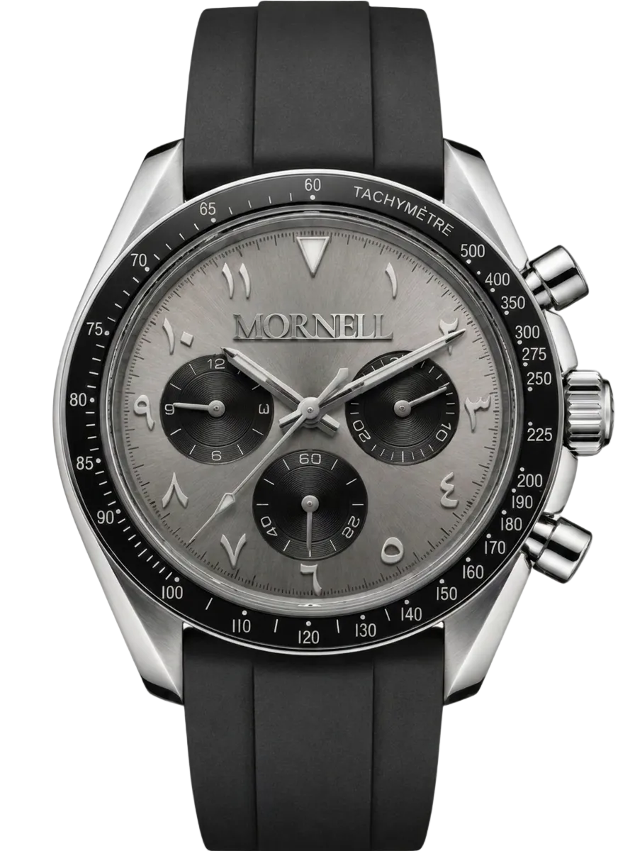 MORNELL CHRONO Silver Steel Grey