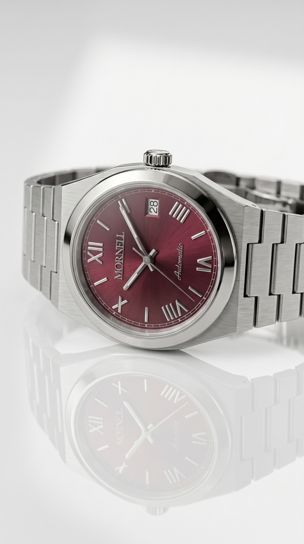 MORNELL CLASSIC Silver Steel Red