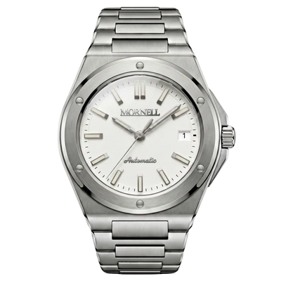 CARENTIS Silver Steel White