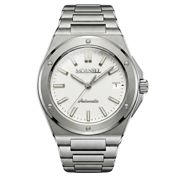 MORNELL CARENTIS Silver Steel White