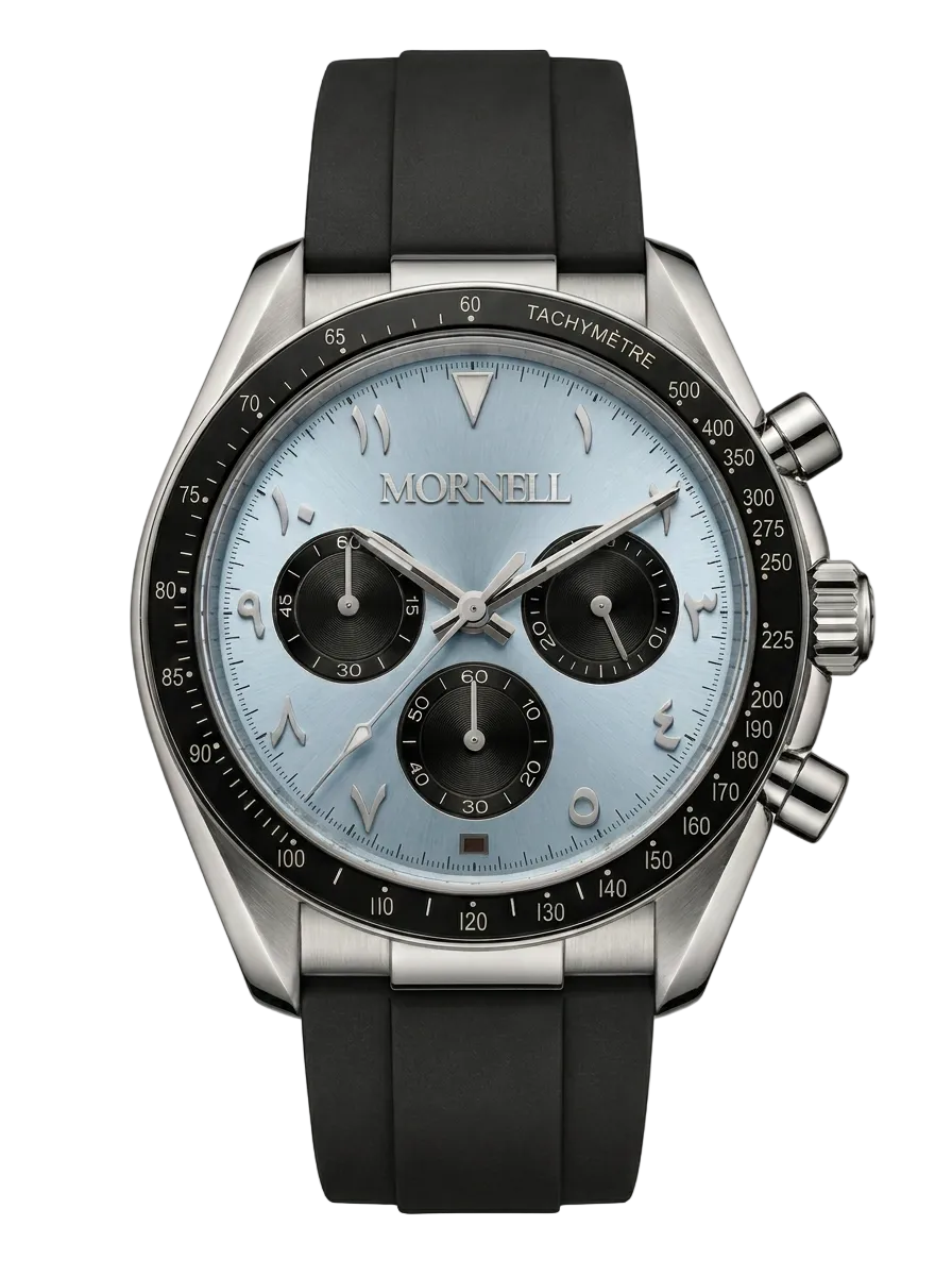 MORNELL CHRONO Silver Steel Ice Rubber