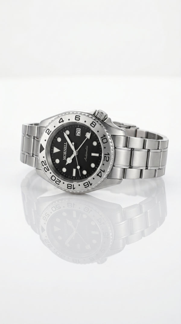 MORNELL PRESTIGE Silver Steel Grey
