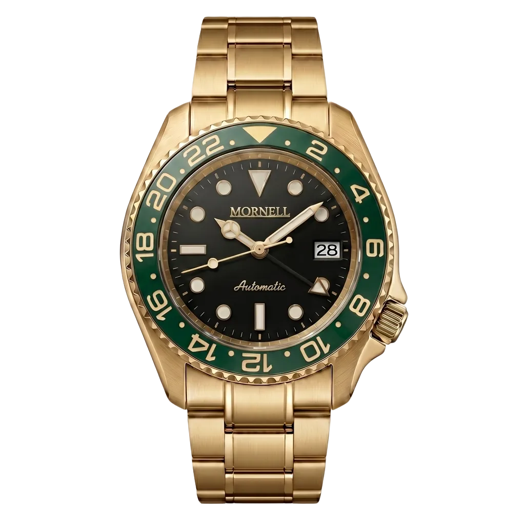 MORNELL PRESTIGE Gold Steel Green