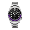 PELAGUS  Silver Steel Purple