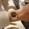 CLASSIC Gold Steel Red