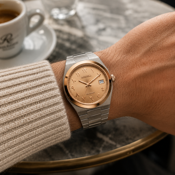 CLASSIC Two Tone Steel Arabic Salmon