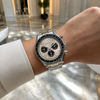 CHRONO Silver Steel Champagne