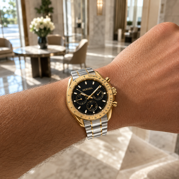 CHRONO Two Tone Steel Black