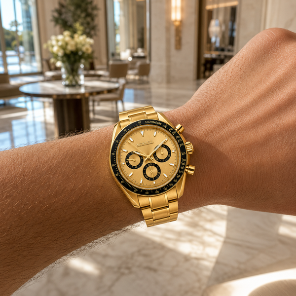 CHRONO Steel Gold