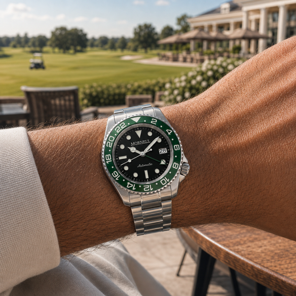 PRESTIGE Silver Steel Green