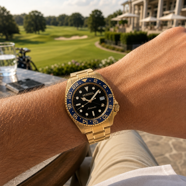 PRESTIGE Gold Steel Blue