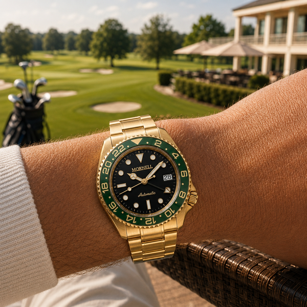 PRESTIGE Gold Steel Green