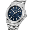 CARENTIS  Silver Steel Blue