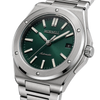 CARENTIS Silver Steel Green