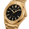 CARENTIS Gold Steel Black