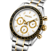 CHRONO Two Tone Steel White
