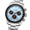 CHRONO Silver Steel Platin