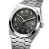 CLASSIC Silver Steel Arabic Grey