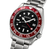 PRESTIGE Silver Steel Red