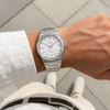 CARENTIS Silver Steel White
