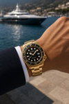 PELAGUS Gold Steel Black