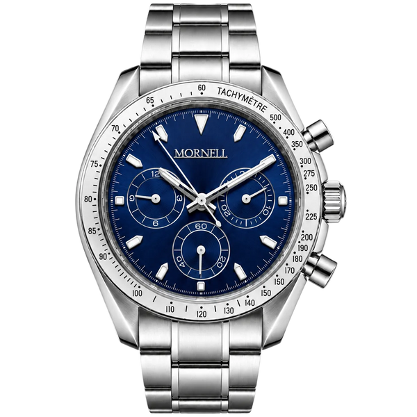 CHRONO Silver Steel Ocean