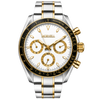 CHRONO Two Tone Steel White