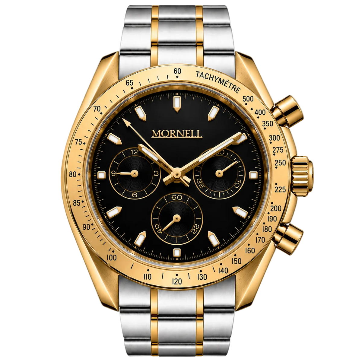 CHRONO Two Tone Steel Black