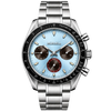 CHRONO Silver Steel Platin
