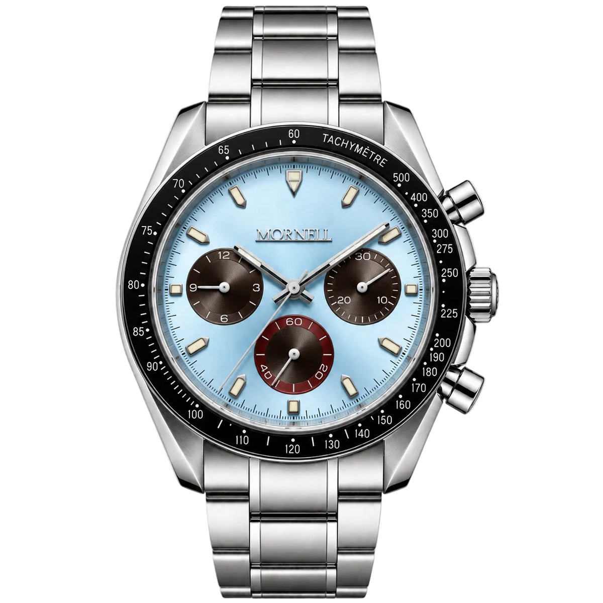 CHRONO Silver Steel Platin