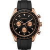 CHRONO Rose Steel Black
