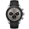 CHRONO Silver Steel Arabic Grey