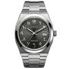 CLASSIC Silver Steel Arabic Grey