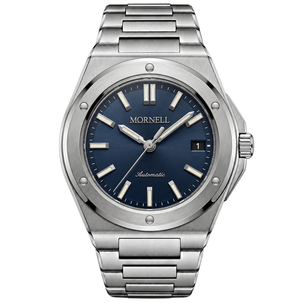 CARENTIS  Silver Steel Blue