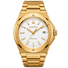 CARENTIS Gold Steel White
