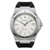 CARENTIS Silver Steel White Rubber