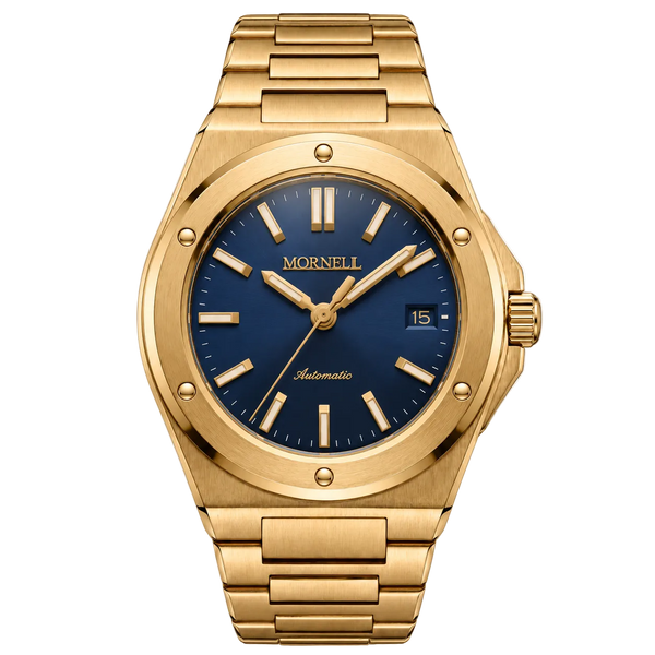 CARENTIS Gold Steel Blue