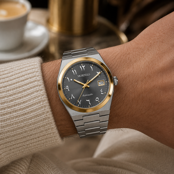 CLASSIC Two Tone Steel Arabic Grey