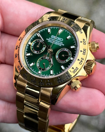 MORTONA MOD - GREEN &amp; GOLD