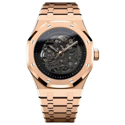 MOR OAK MOD - SKELETON ROSE - BLACK