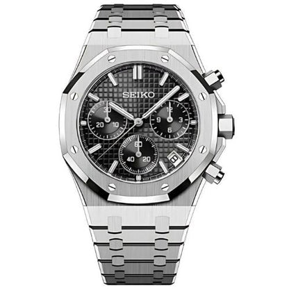 MOR OAK MOD CHRONOGRAPH - BLACK