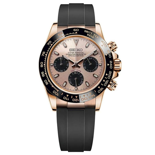 MORTONA MOD SALMON BLACK ROSE 