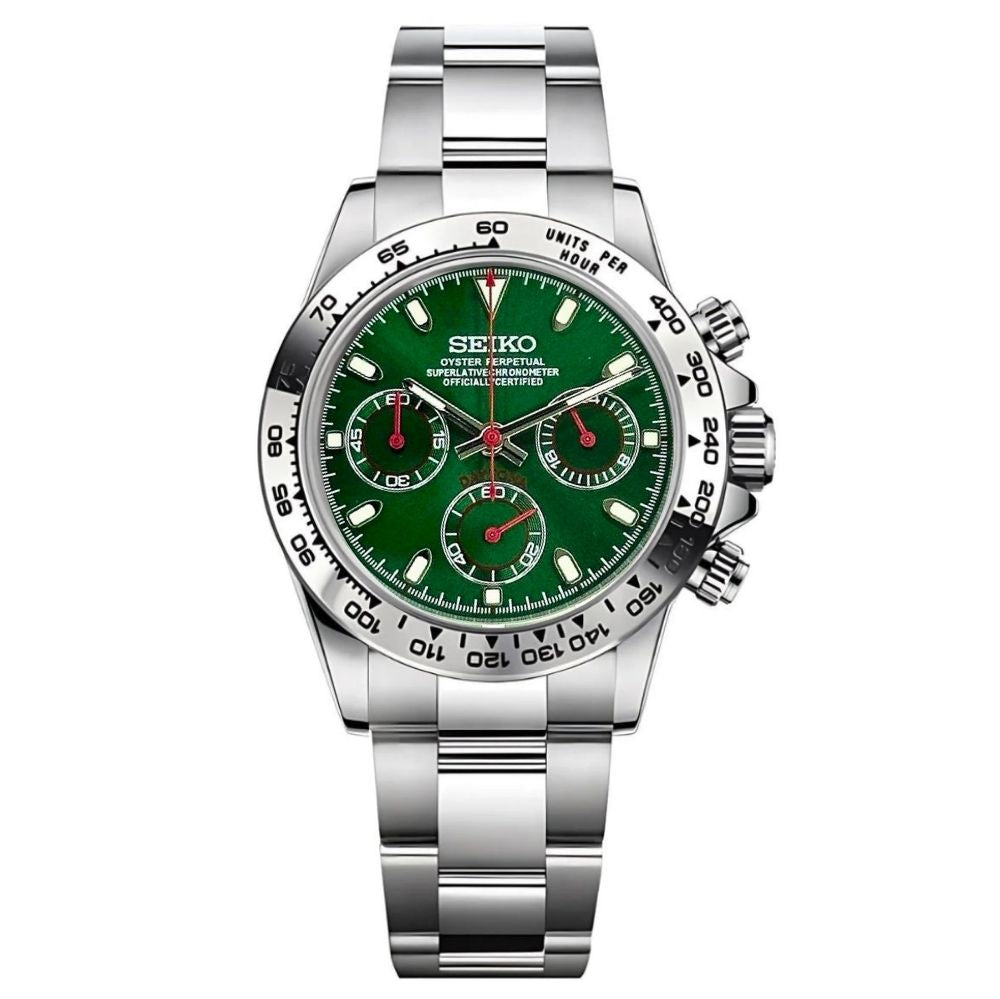 MORTONA MOD - SILVER &amp; GREEN