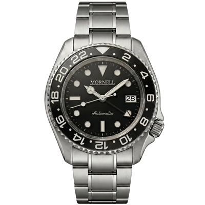 PRESTIGE Silver Steel Black