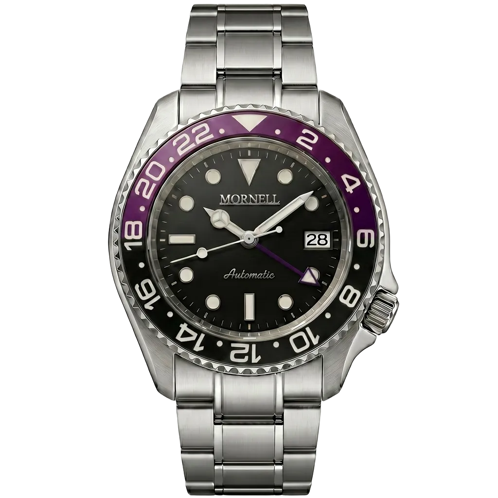 MORNELL PRESTIGE Silver Steel Purple