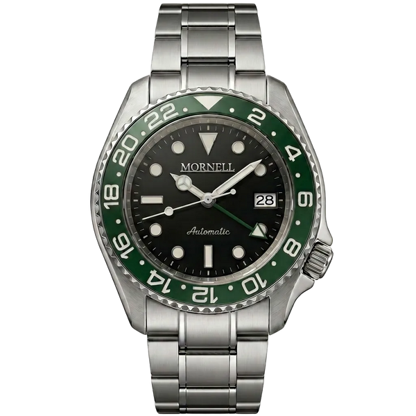MORNELL PRESTIGE Silver Steel Green